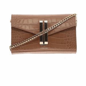 DeMellier Croc-Embossed Tan Bag